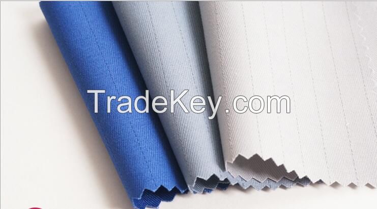 240G/M2,Polyester Cotton Anti-static ESD uniform workwear fabric