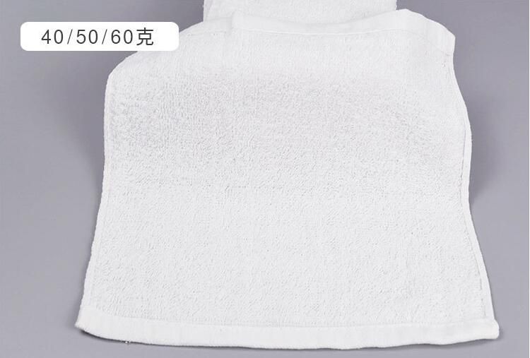 One-off white hand towel,disposable hand towel