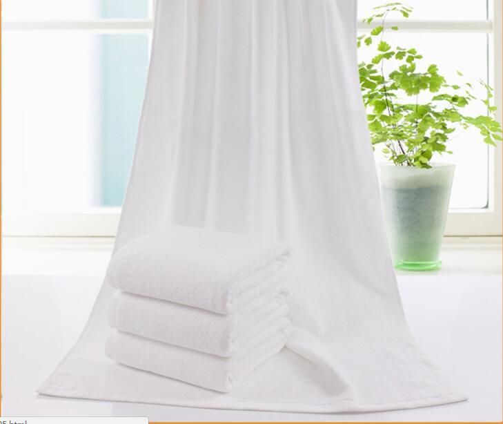 One-off white bath towel,disposable bath towel