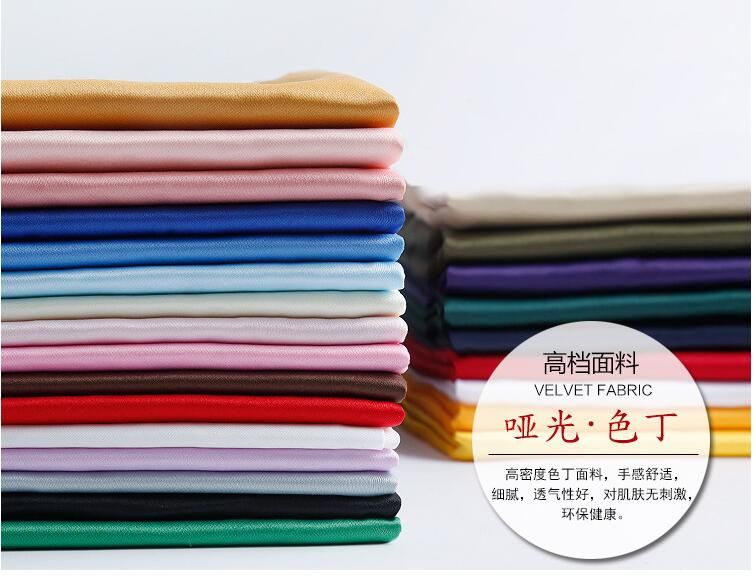 100% polyester matt satin fabric