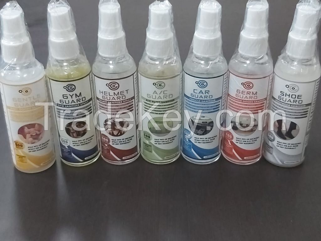 MASK ANTIMICROBIAL CHEMICAL SPRAY BOTTLE