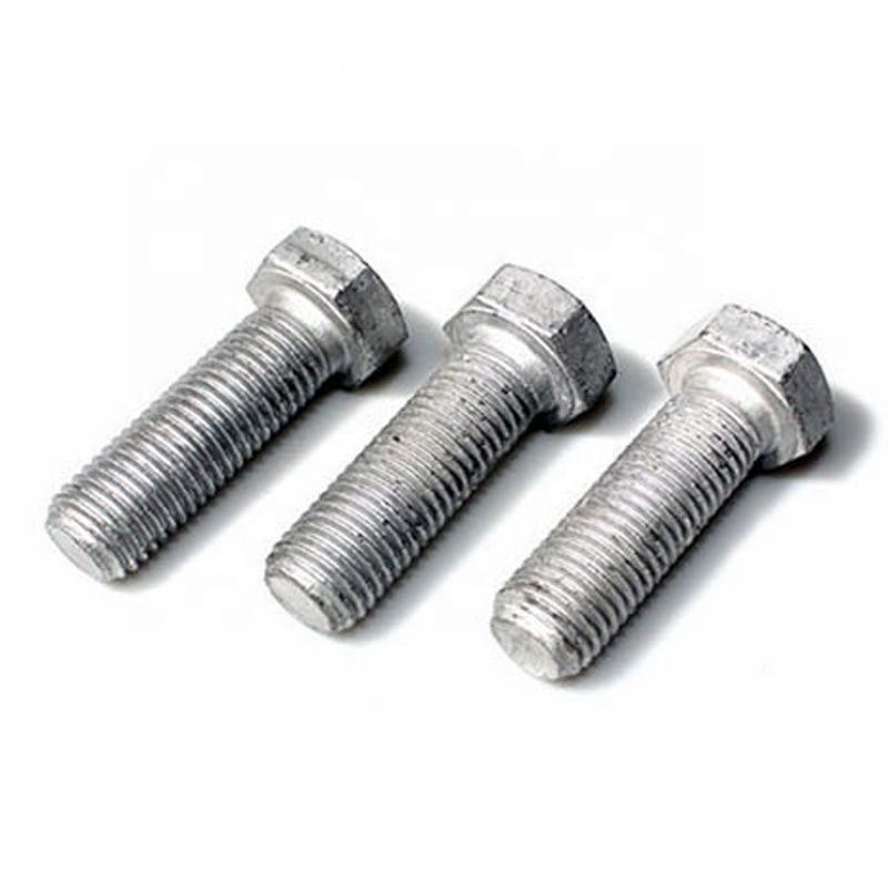 Carbon Steel Hot Dip Galvanized Hex Bolt With Nut And Washer DIN933