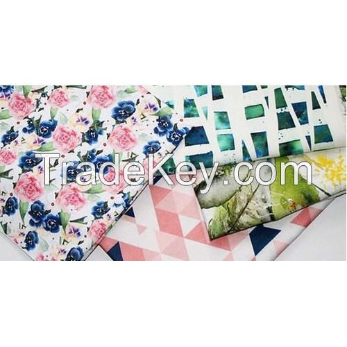 Plain And Printed Dyed Kurti Fabric
