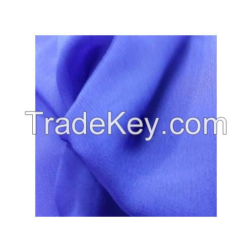 Party Wear Plain Dyed Georgette Fabric