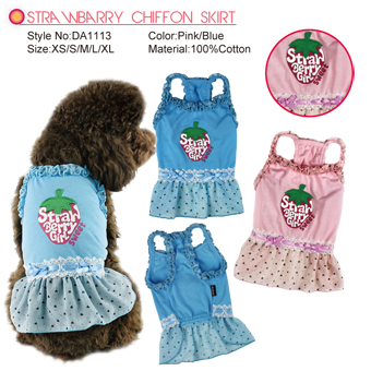 Pet clothes Dog dress Pet products