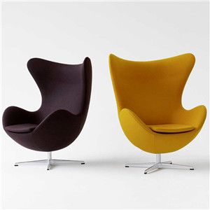 Modern Music Fiberglass Swivel Ball Chair with Two Speakers