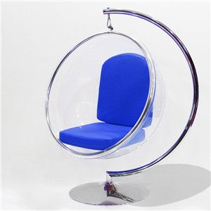 Modern Relaxing Fiberglass Space Ball leisure Egg Pod Chair 