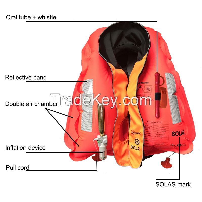 High Visibility Double Chamber Pfd Portable Light Automatic Marine  Inflatable Swimming Life Jacket for Fishing Vest - China Inflatable Life  Jacket, Swimming Survival Jacket