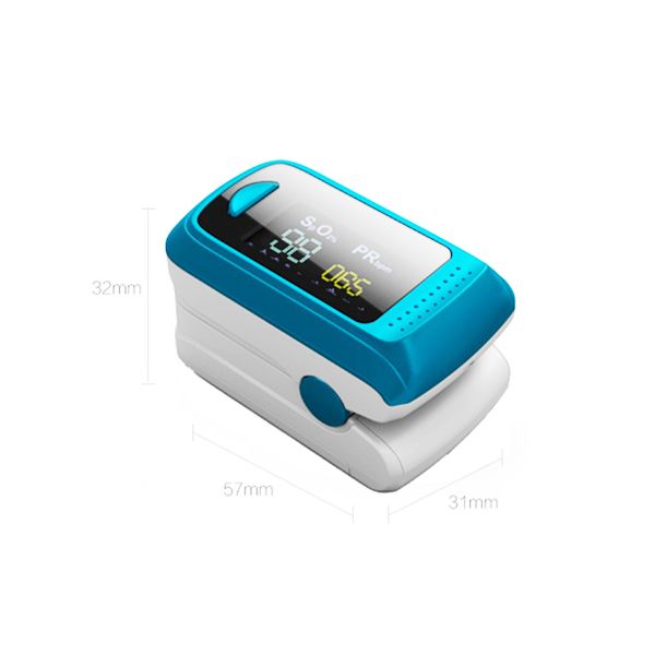 High quality fingertip pulse oximeter finger pulse oximetry to measure Spo2 and pulse rate