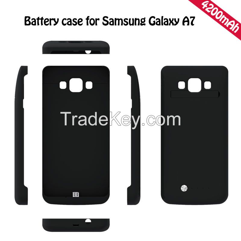 Backup battery case for Samsung Galaxy A7 A7000