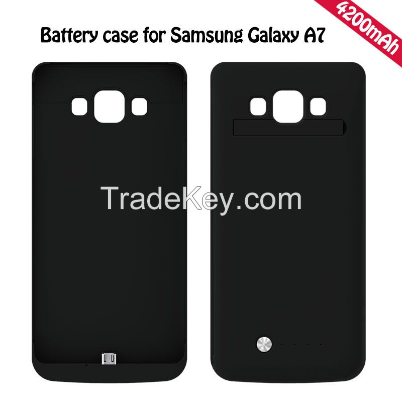 Backup battery case for Samsung Galaxy A7 A7000