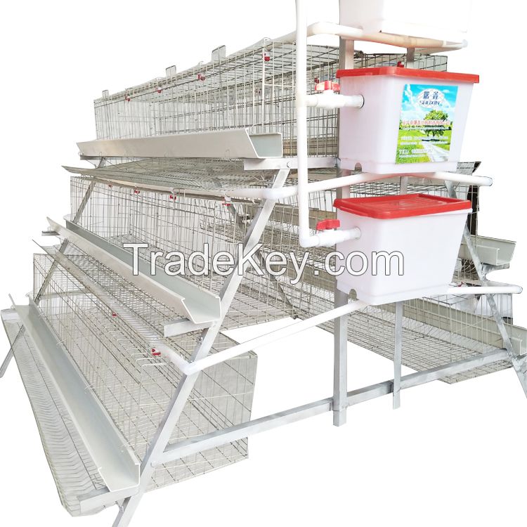 Cheap galvanized poultry hen chicken cages for sale