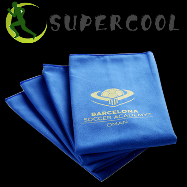 Super soft extra fast drying suede sports towel