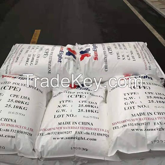 PVC IMPACT MODIFIER CHLORINATED POLYETHYLENE  CPE135