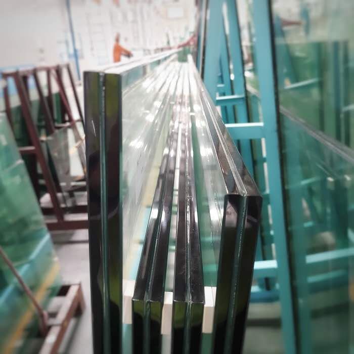 5+5mm, 6+6mm, 8+8mm clear tinted colored laminated tempered glass price good China suppliers