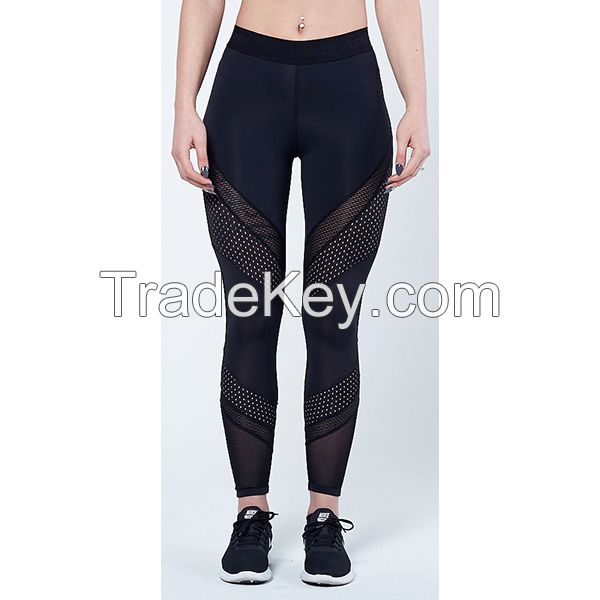 yoga legging with mesh