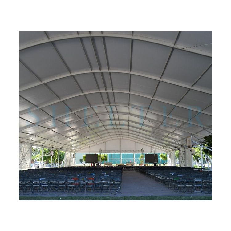 Multimedia conference tent large customizable wedding shelter outdoor event party 