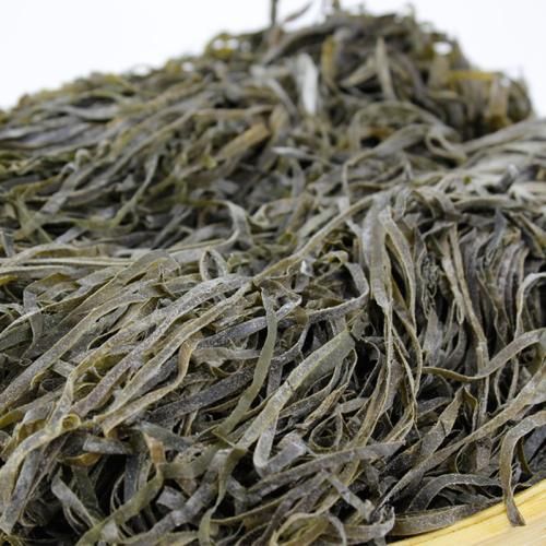 dried cut seaweed, dried cut sea kelp