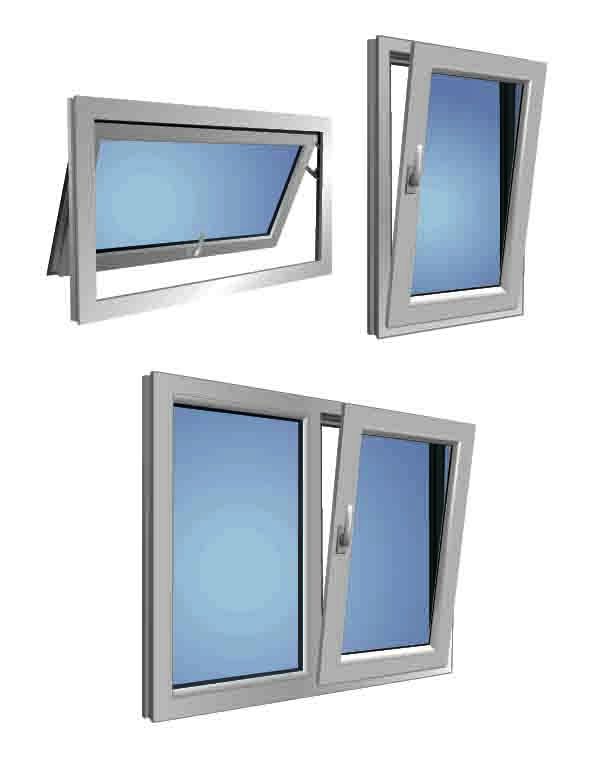 double-sided color profiles 60 casement series