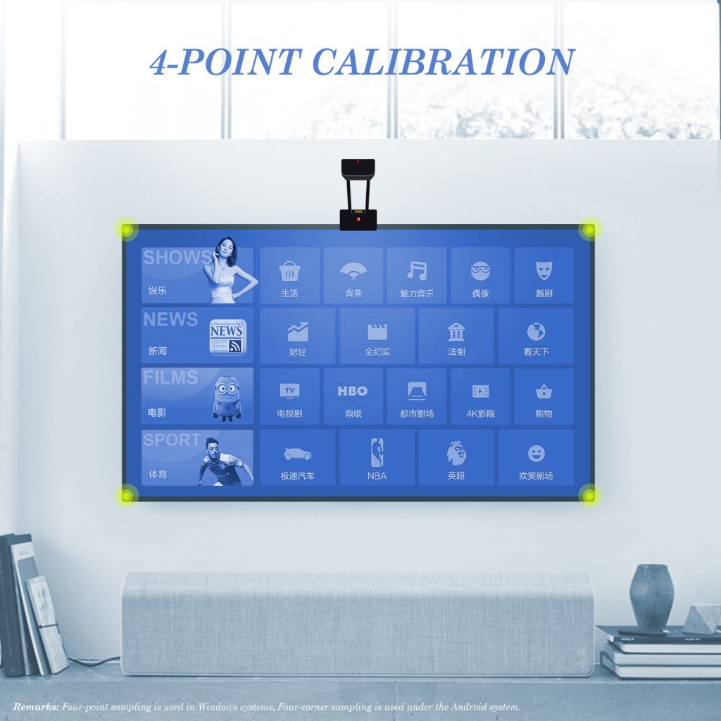  Short Focus Interactive Whiteboard Smart Board with Multi Touch for School and Office