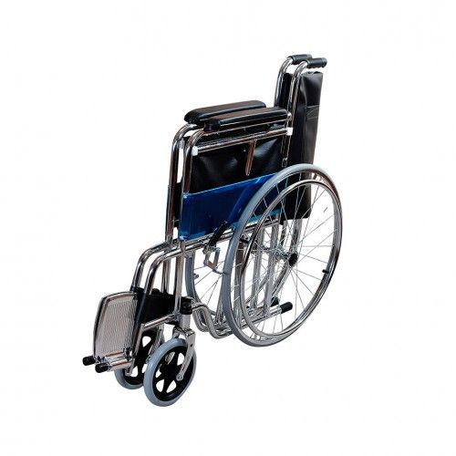 Ce Fad Approved Best Seller steel Wheelchair in India