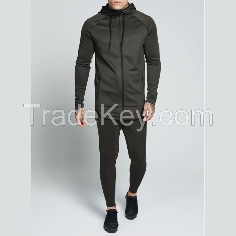 2020 Latest Fashion Man Tracksuit Slim Fit Popular OEM Custom Color Wholesale Cheap Price Style Mans Tracksuit Hoodies and Jean Pants