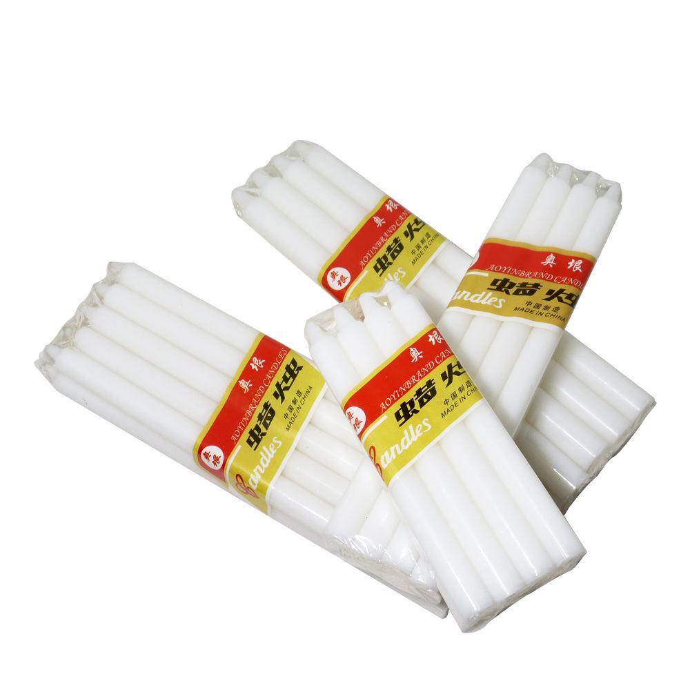 wholesale paraffin wax white household candle to Africa