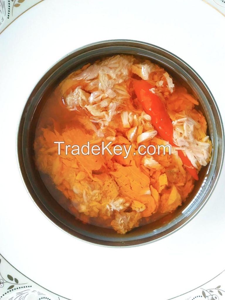 Canned tuna fish