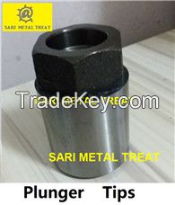 Plunger tip, cast iron plunger piston for Aluminum die casting