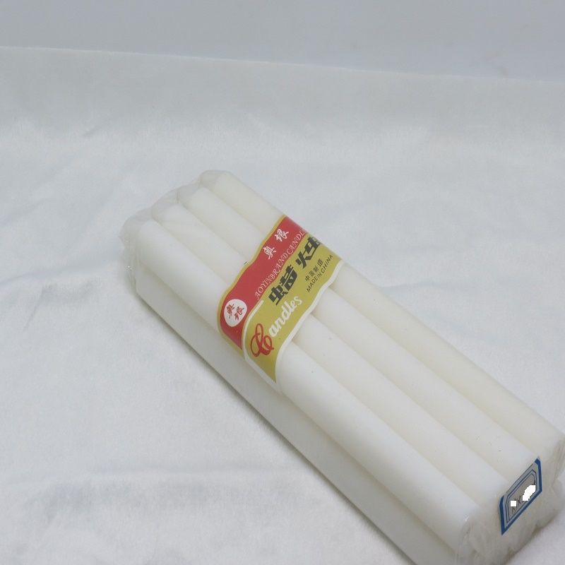 Factory long church prayer white long candles in bulk