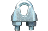 JIS TYPE B GALV MALLEABLE WIRE ROPE CLIP