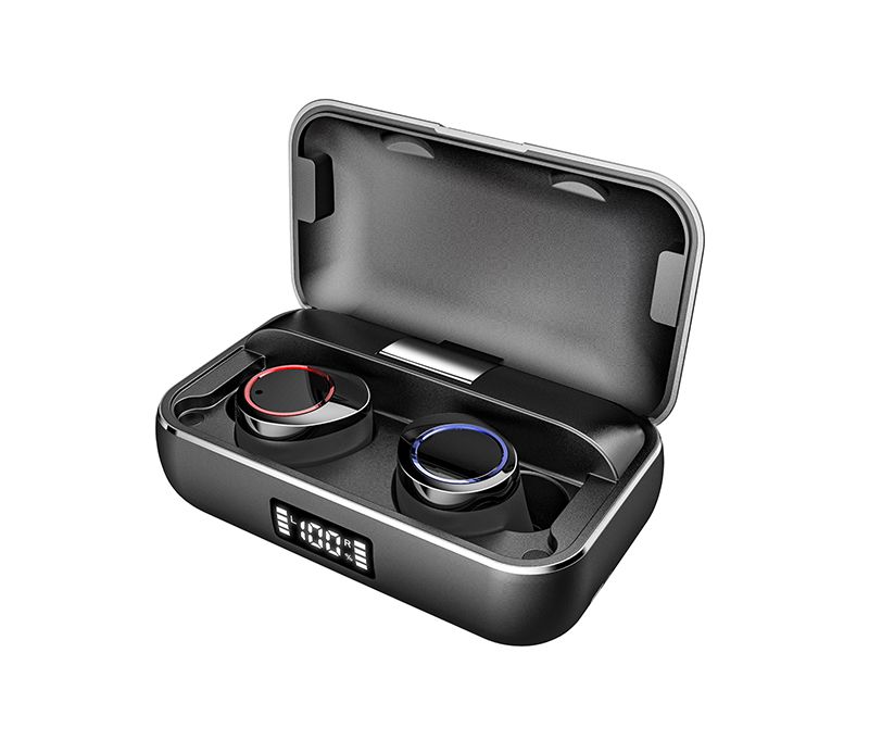 X13 tws earbuds high-end mental body with digital display