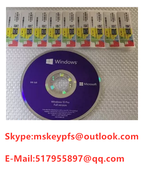 Wholesale win 10 home OEM win 10 Pro OEM COA stickers DVD / USB 100% guaranteed activation windows 10