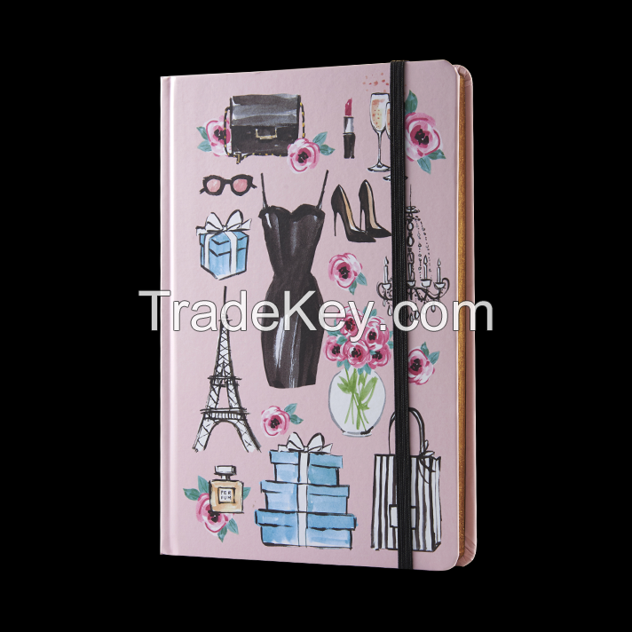 Coated Paper With Full Colour Printing Hardcover Notebook
