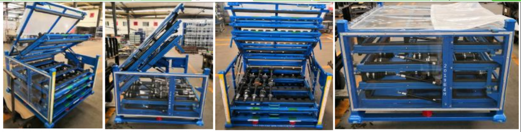 Customize Warehouse CVJ Transmission Shaft Metal Pallet