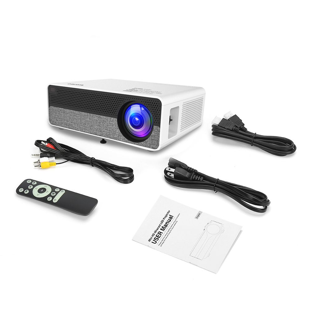 [New 5500 High Brightness 1080p Projector]Factory Selling Native 1080p Full HD LCD LED Portable Video Home Theater Projectors