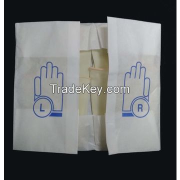 Disposable latex powder free surgical glove 