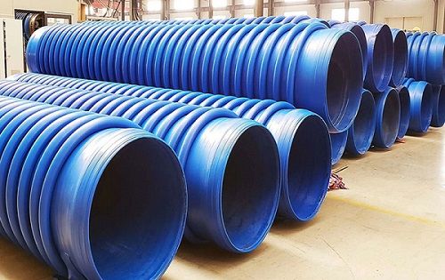 Corrugated Fiber Reinforced HDPE Pipe