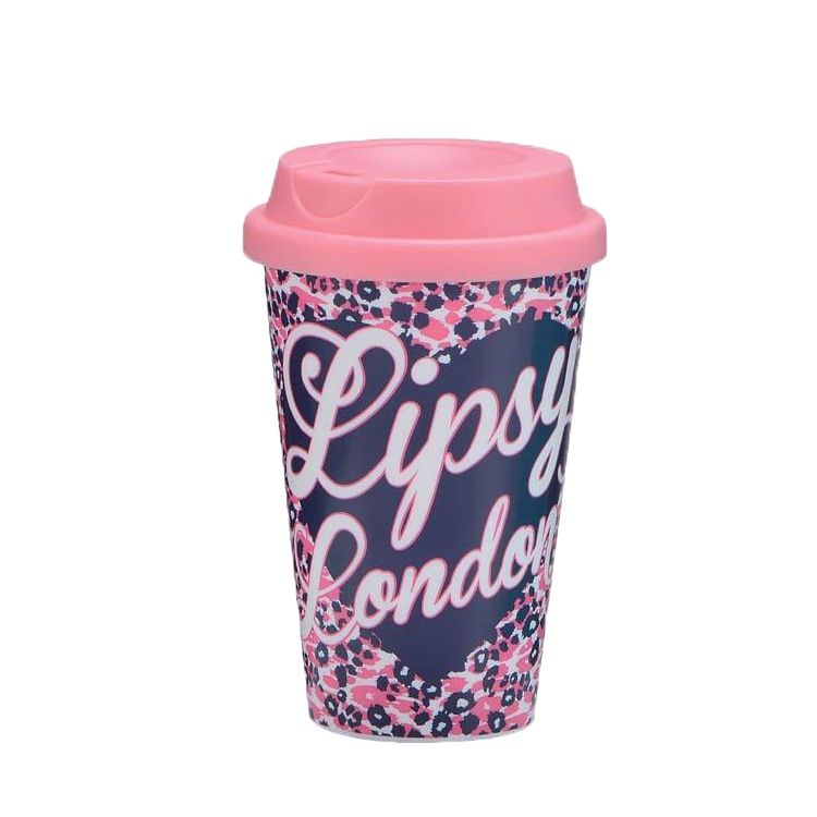 Factory Customized Fashion plastic water bottle coffee mug