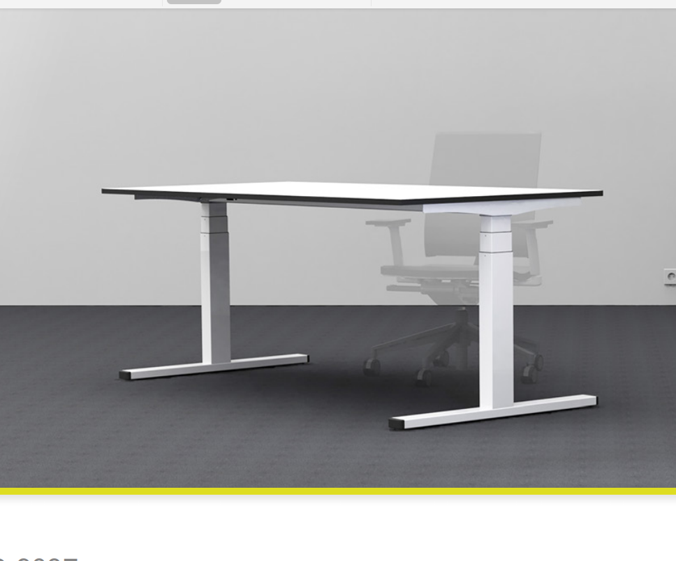 Adjustable height desk