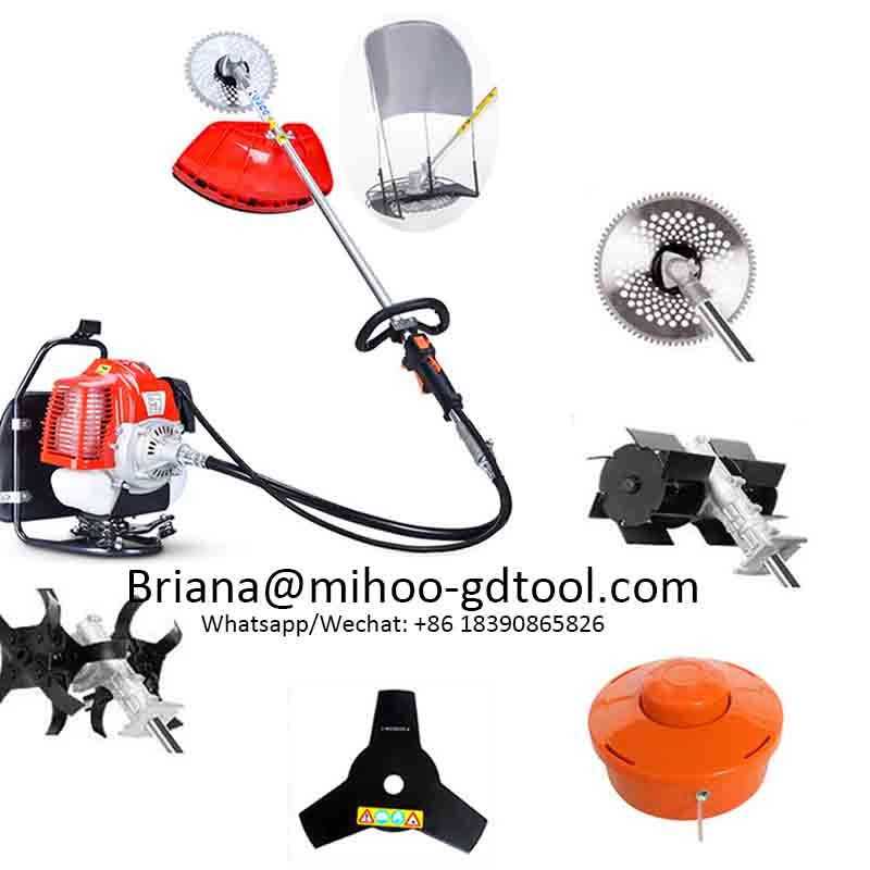 5 in one 43cc petrol graden machines grass trimmer brush cutter Motorni Trimer