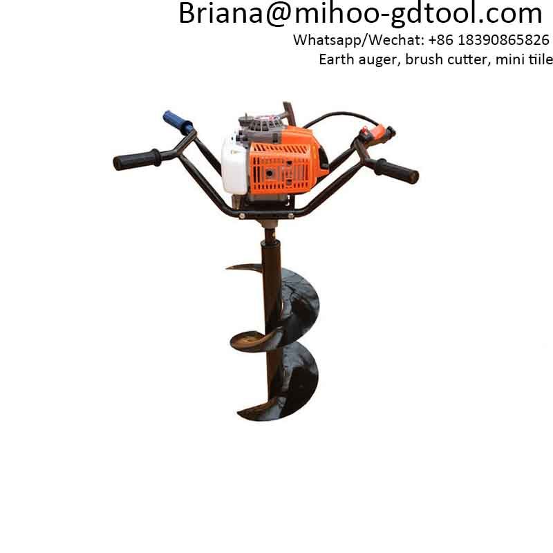 Gasoline Earth Auger Drilling Machine Broca Ahoyador Hoyadora Maquinarias