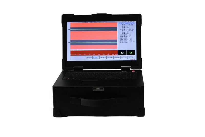 Eddy current flaw detector for pipe, bar, tube, wire and metal parts