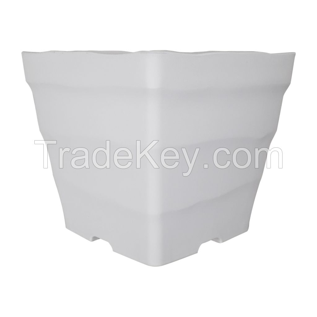 WAVE SQUARE POT