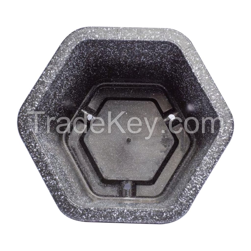 HEXAGON PLANT POT