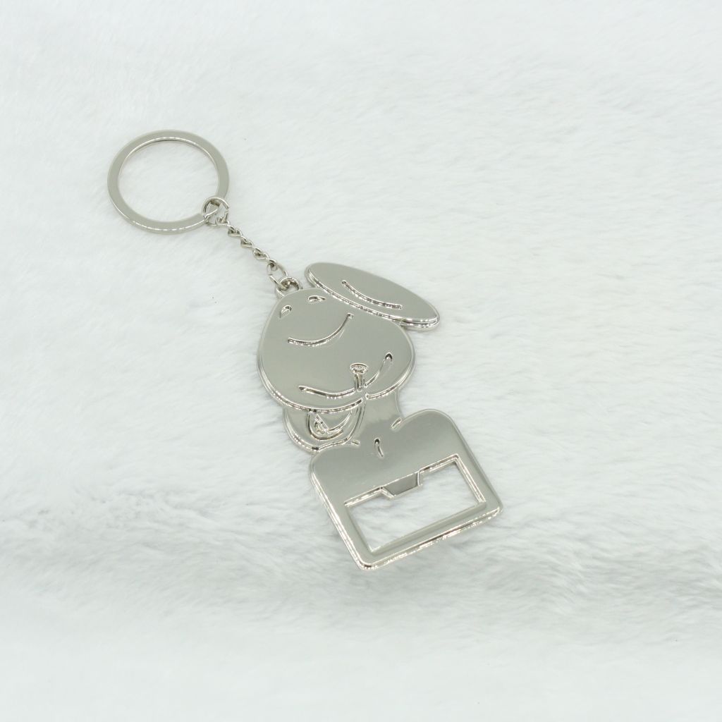 Blank Keychain with Bottle Opener