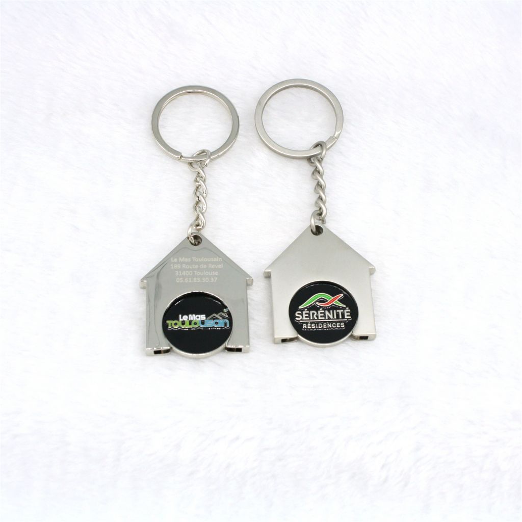 Coin Holder Keychain