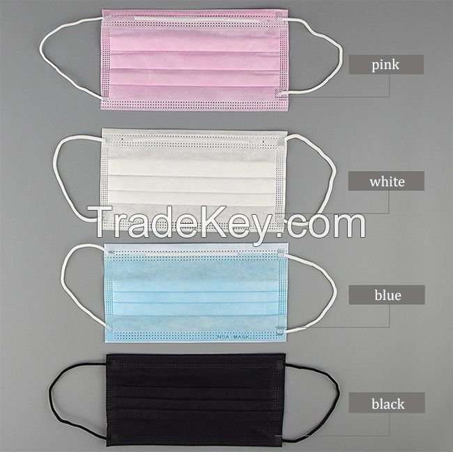 3 PLY Disposable Medical Face Mask, 