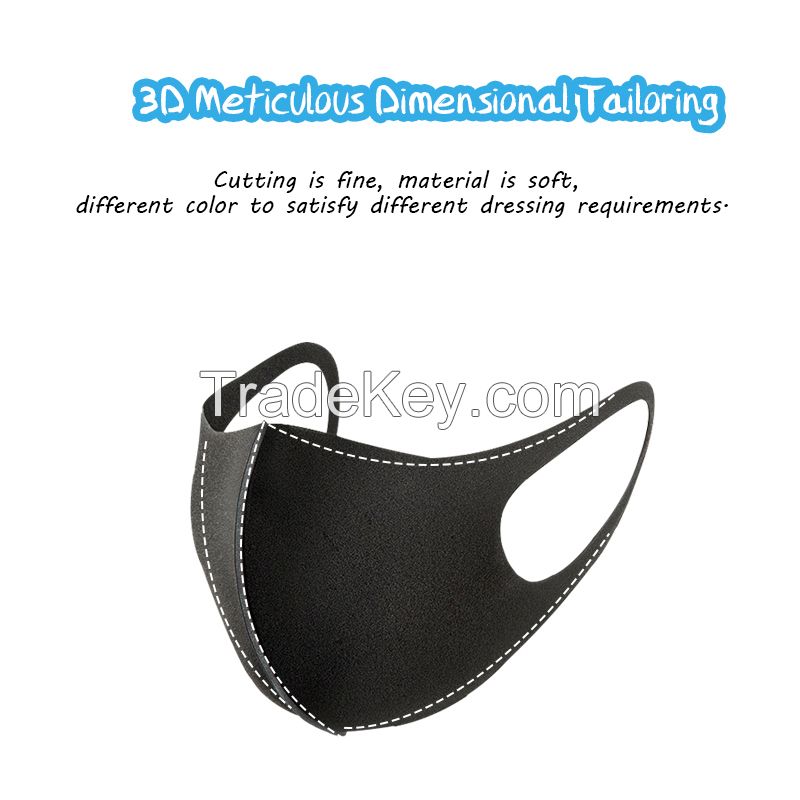 running motorcycle breathing fashion recycle N95 mouth dust mask thermal cover face sponge shield masks