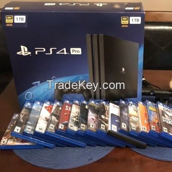 HOT BUY 2 GET 1 FREE!New Wholesales For Sony PS4 Pro PlayStation 4 Pro 1TB 2TB ( Latest Model ) +15 GAMES & 2 Controllers